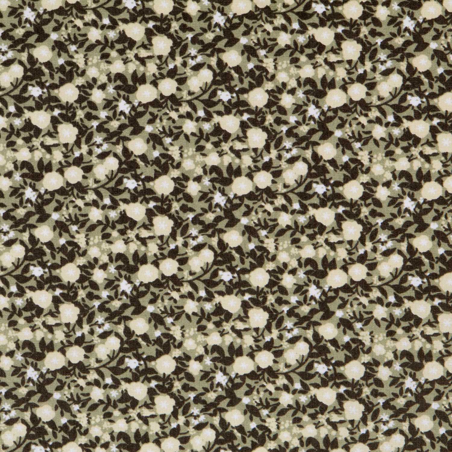 Popeline Liberty Vert - Ribes y Casals