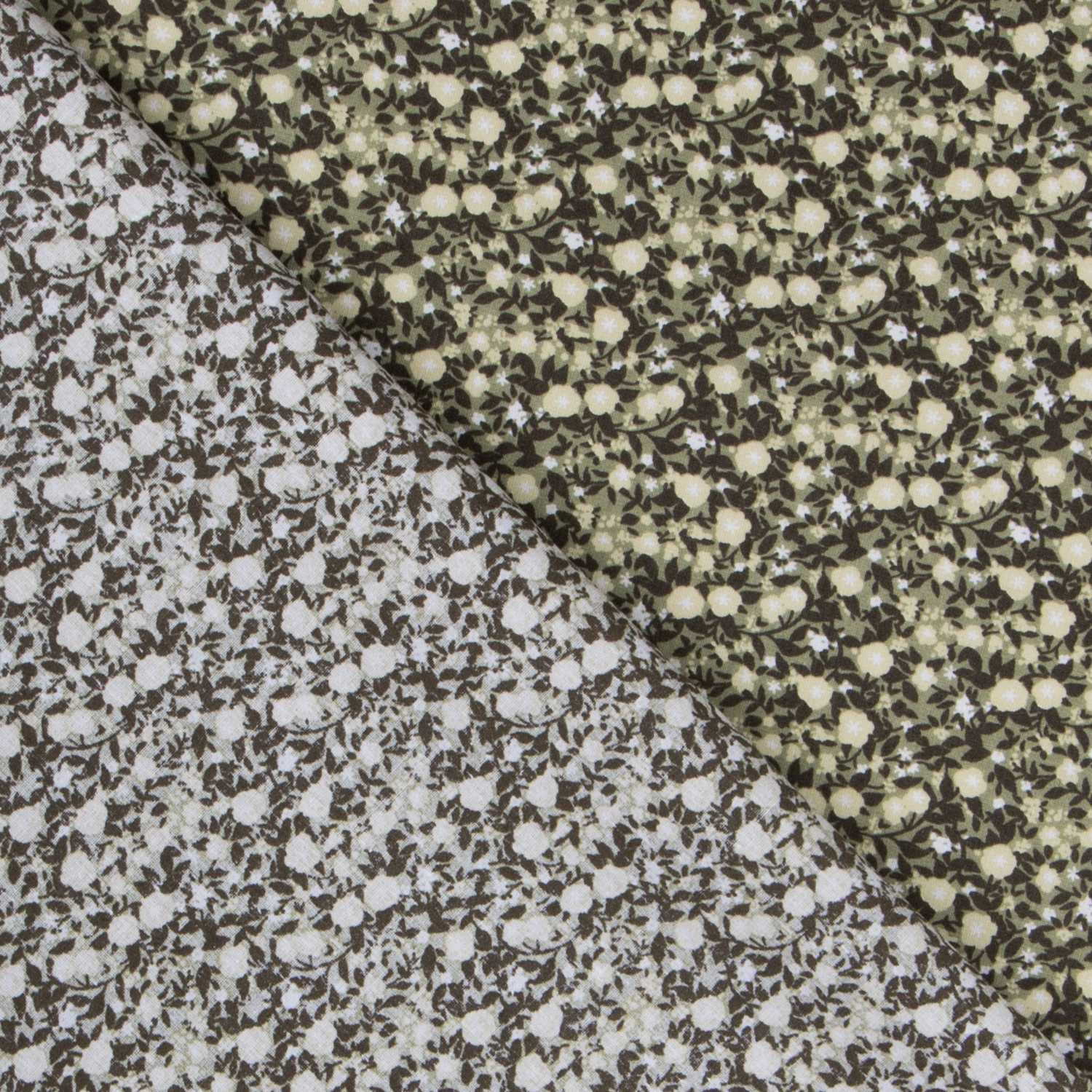 Popeline Liberty Vert - Ribes y Casals