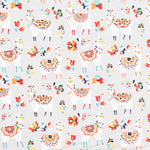 Popeline Lamas Gris - Ribes y Casals