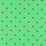 Popeline Pois Aiguemarine Fuchsia - Ribes y Casals