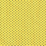 Popeline Pois Jaune Noir - Ribes y Casals