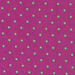 Popeline Pois Fuchsia Aiguemarine - Ribes y Casals