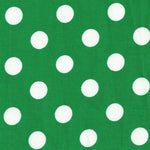 Popeline Pois Dots Vert - Ribes y Casals