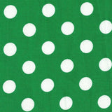 Popeline Pois Dots Vert - Ribes y Casals