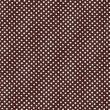 Popeline à Pois Flamenco Fond Chocolat 2mm - Ribes y Casals