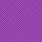 Popeline à Pois Flamenco Fond Violet 2mm - Ribes y Casals