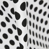 POPELINE À POIS Noirs 15 mm - Ribes y Casals