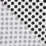 POPELINE À POIS Noirs 15 mm - Ribes y Casals