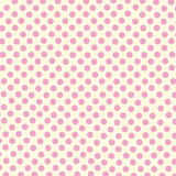 Popeline à Pois Flamenco Rose 6mm - Ribes y Casals