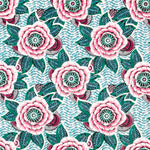 Popeline Malaisie Fuchsia - Ribes y Casals