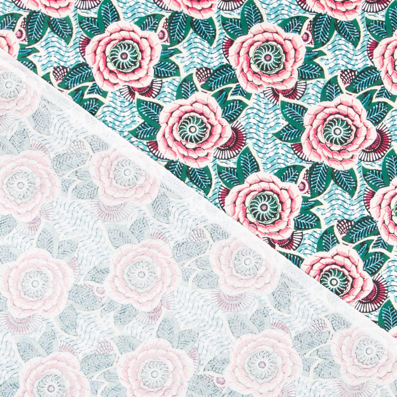 Popeline Malaisie Fuchsia - Ribes y Casals