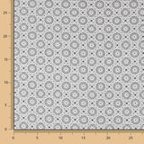 Popeline Grise Mandala - Ribes y Casals