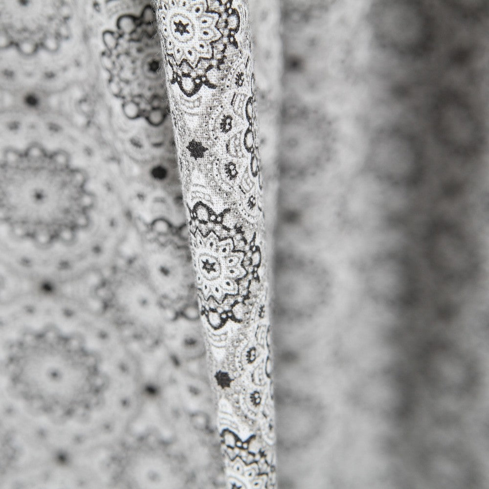 Popeline Grise Mandala - Ribes y Casals