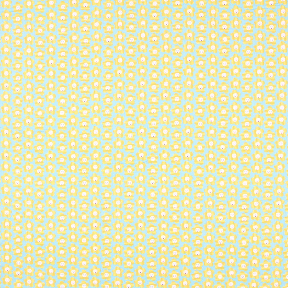 Popeline Marguerites Jaunes - Ribes y Casals