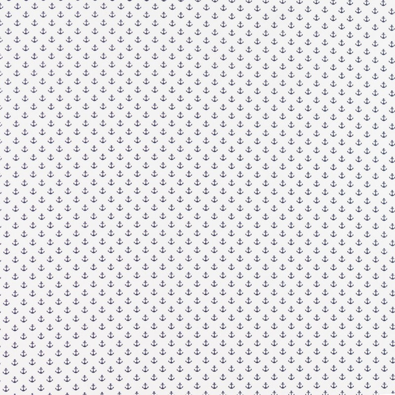 Popeline Marine Bleu - Ribes y Casals