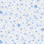 Popeline Mini Bouquet Bleu - Ribes y Casals