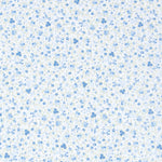 Popeline Mini Bouquet Bleu - Ribes y Casals