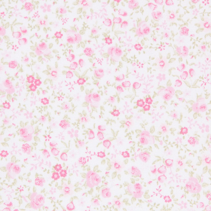 Popeline Mini Bouquet Rose - Ribes y Casals