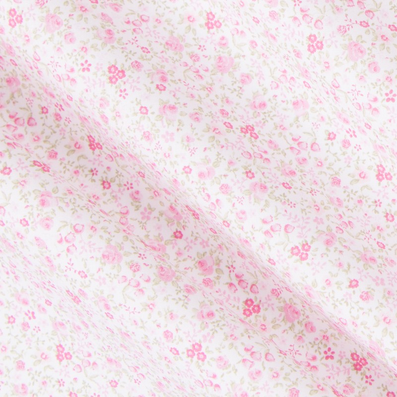 Popeline Mini Bouquet Rose - Ribes y Casals