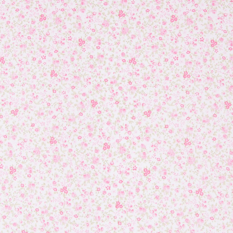 Popeline Mini Bouquet Rose - Ribes y Casals