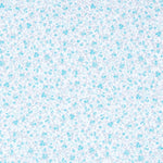 Popeline Mini Bouquet Turquoise - Ribes y Casals