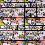 Tissu Coton Tropical Maxi Écru - Ribes y Casals