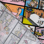 Tissu Coton Tropical Maxi Écru - Ribes y Casals