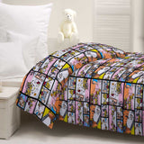 Tissu Coton Tropical Maxi Écru - Ribes y Casals