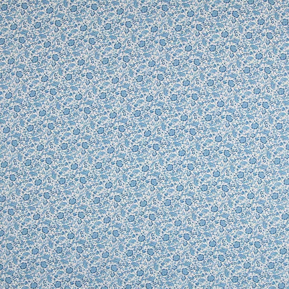 Popeline Dehli Bleu - Ribes y Casals