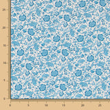 Popeline Dehli Bleu - Ribes y Casals