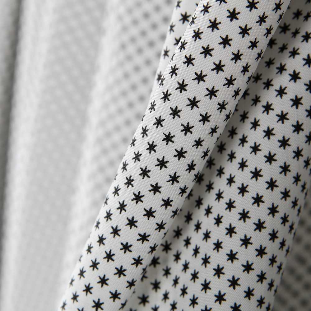 Popeline Fashion Étoiles Negra - Ribes y Casals