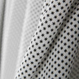 Popeline Fashion Étoiles Negra - Ribes y Casals