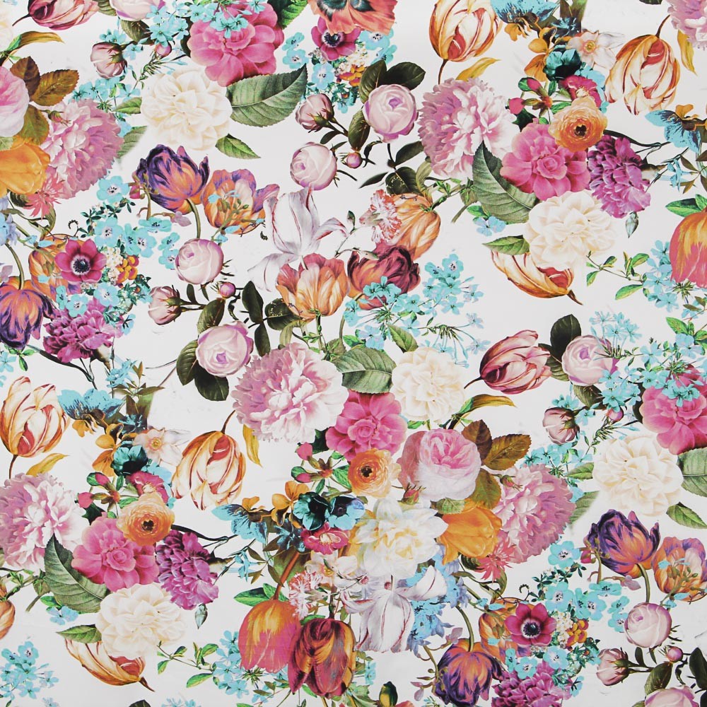 Popeline Mode Florale - Ribes y Casals