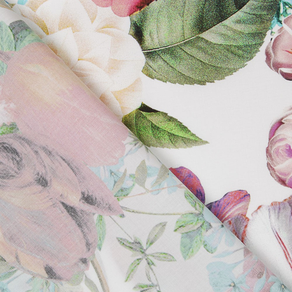 Popeline Mode Florale - Ribes y Casals