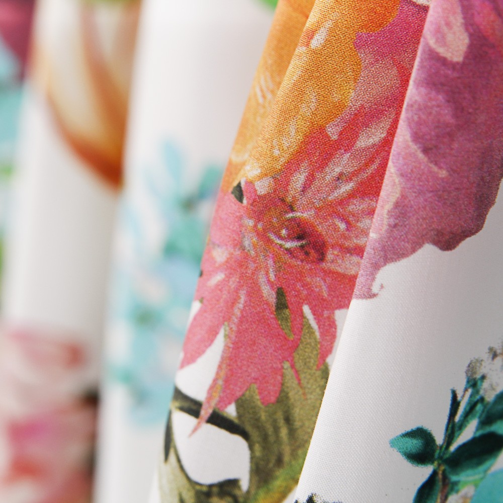 Popeline Mode Florale - Ribes y Casals