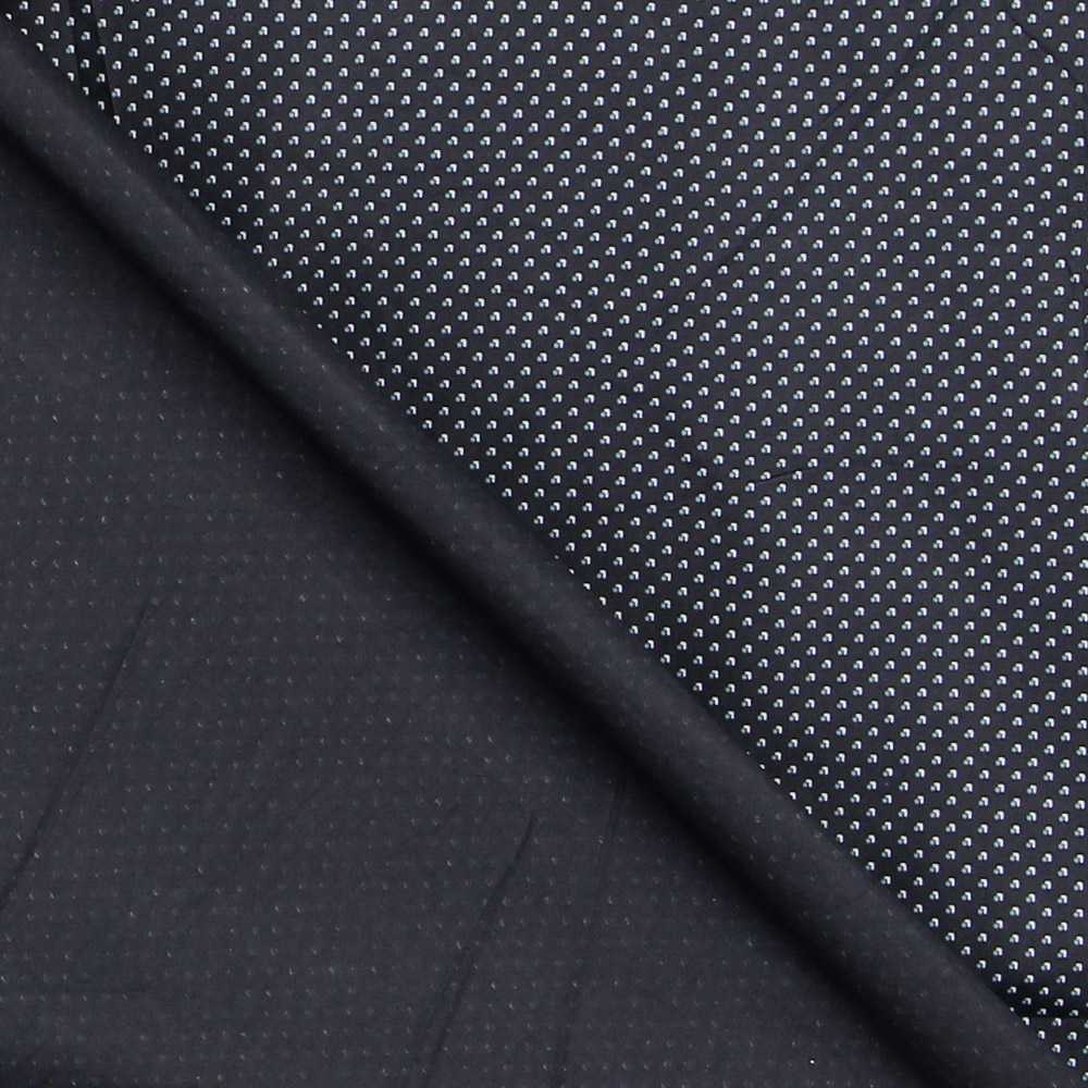 Popeline Fashion Géométrique Bleu Nuit - Ribes y Casals
