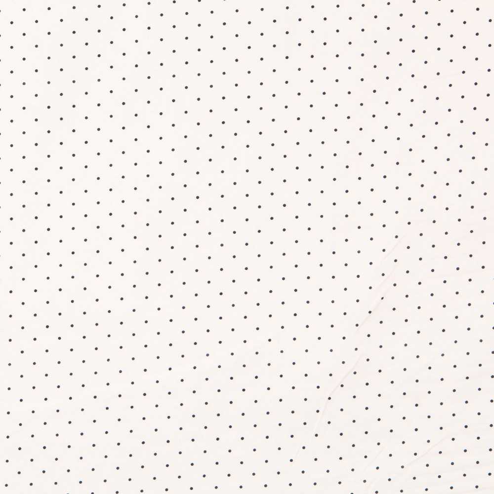 Popeline Fashion Pois Blue Night - Ribes y Casals