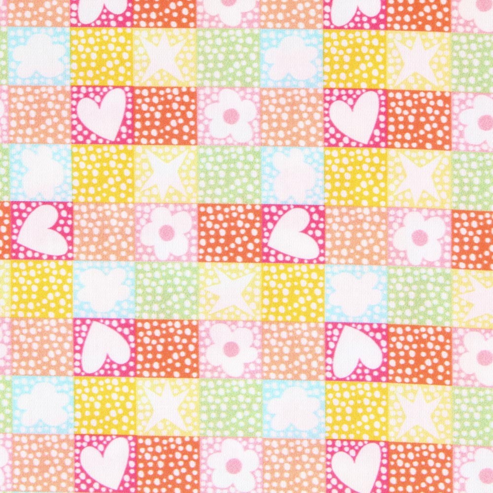 Popeline Mosaïque Amour - Ribes y Casals