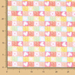 Popeline Mosaïque Amour - Ribes y Casals