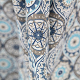 Popeline Mandala Bleu Mosaïque - Ribes y Casals