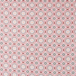 Popeline Mosaïque Mandala Rouge - Ribes y Casals