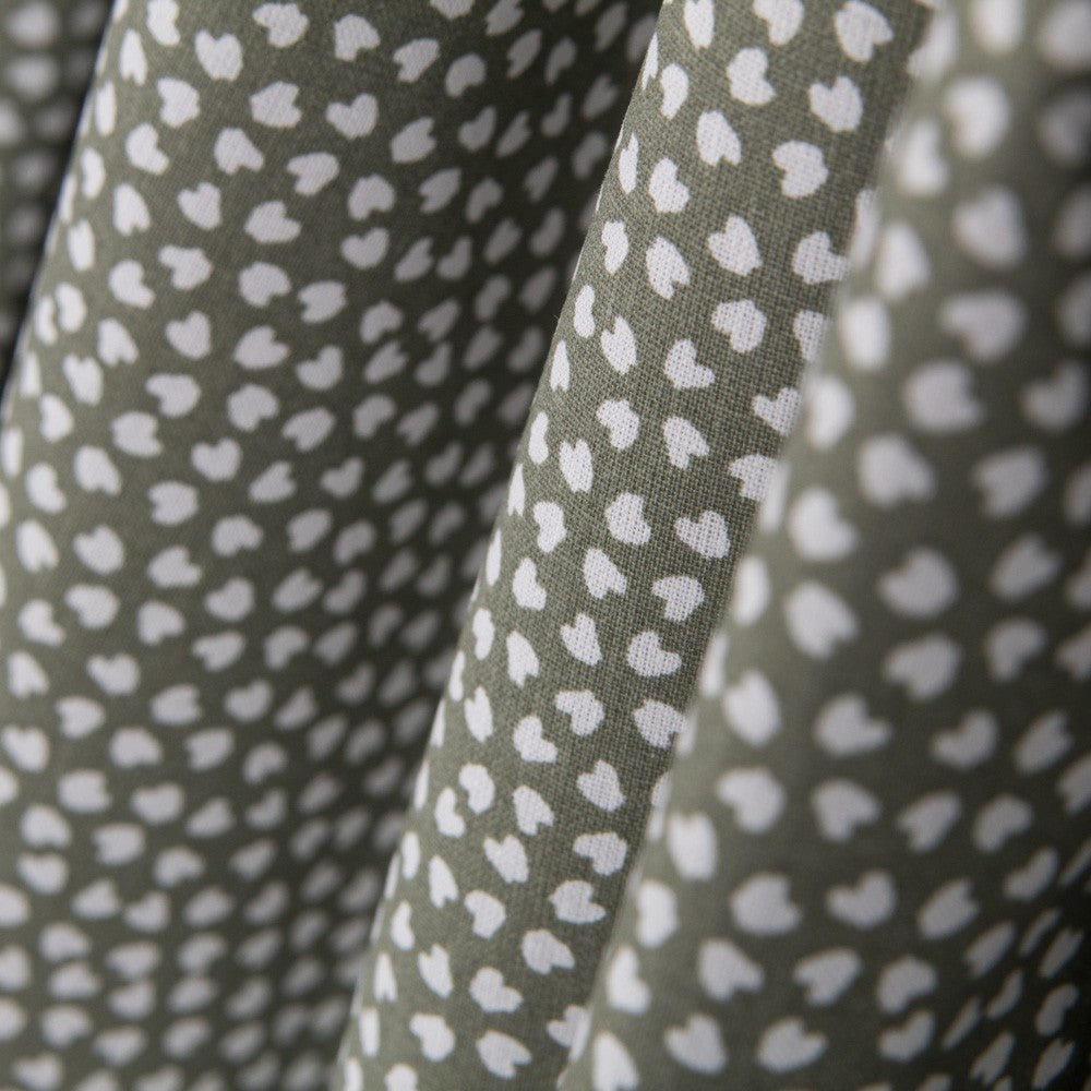 Tissu Popeline Tâches Vertes - Ribes y Casals