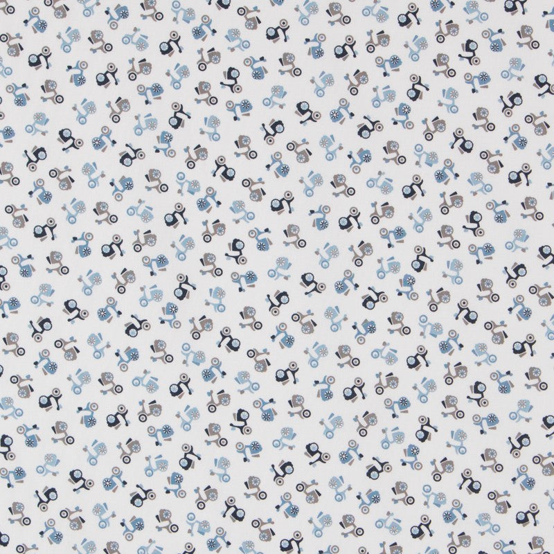 Popeline Motos Bleu - Ribes y Casals