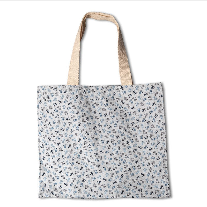 Popeline Motos Bleu - Ribes y Casals