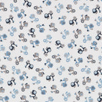 Popeline Motos Bleu - Ribes y Casals