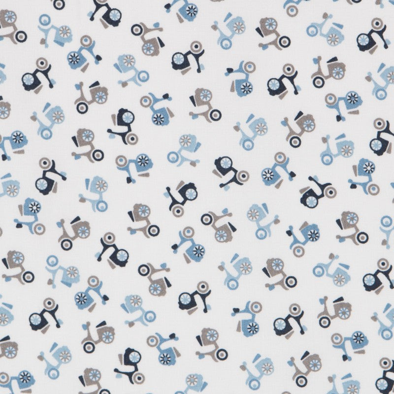 Popeline Motos Bleu - Ribes y Casals