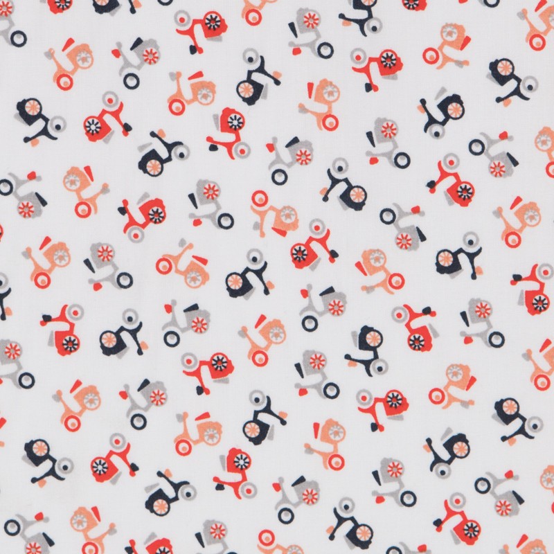 Popeline Motos Rouge - Ribes y Casals