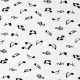 Popeline Musique Écru - Ribes y Casals