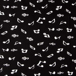 Popeline Musique Noir - Ribes y Casals