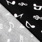 Popeline Musique Noir - Ribes y Casals